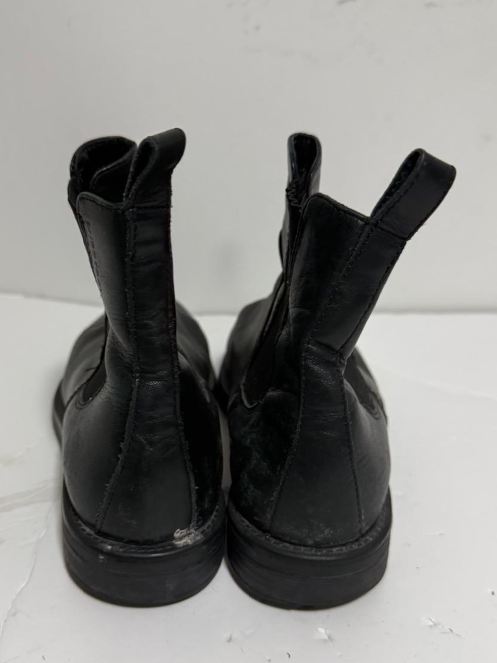 Vagabond Shoemakers Black Leather Chelsea Ankle Boots EU 37 Minimalist - Picture 4 of 8